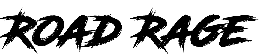 Road Rage Font Download Free